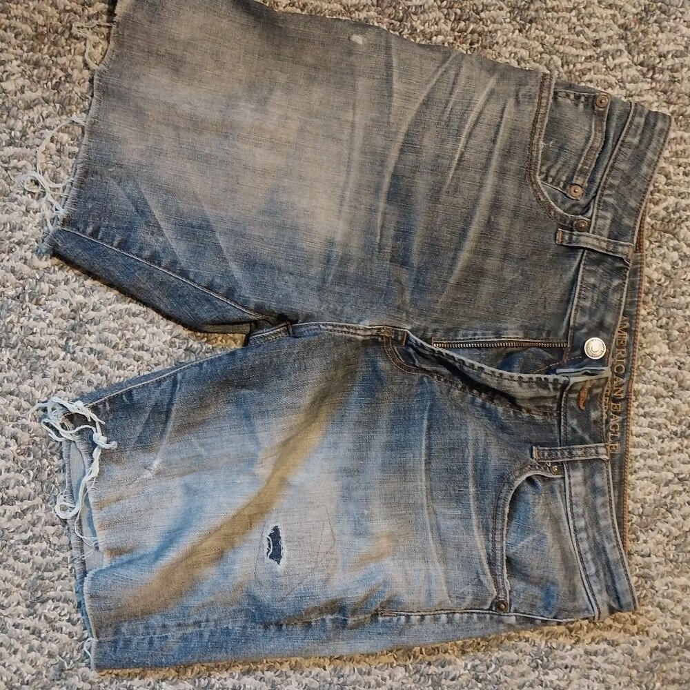 American eagle denim shorts
